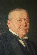 unknow artist Oil painting portrait of Emil Belzer. The picture is being hosted by the Staatsarchiv Sigmaringen. painting